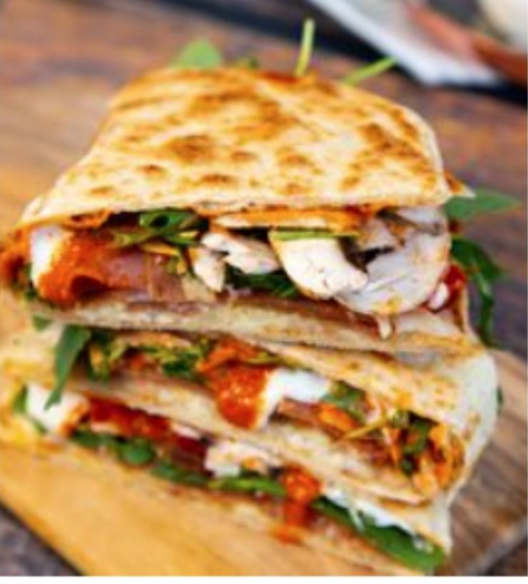 Zucchini-Pfannkuchen-Sandwiches