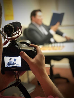 Andrew Games through camera