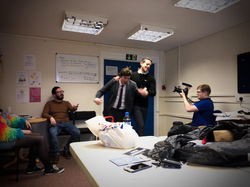 Filming in progress