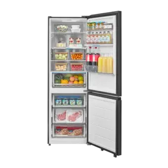 Μικρογραφία: Midea  Frost Free Fridge Freezer - Dark Inox