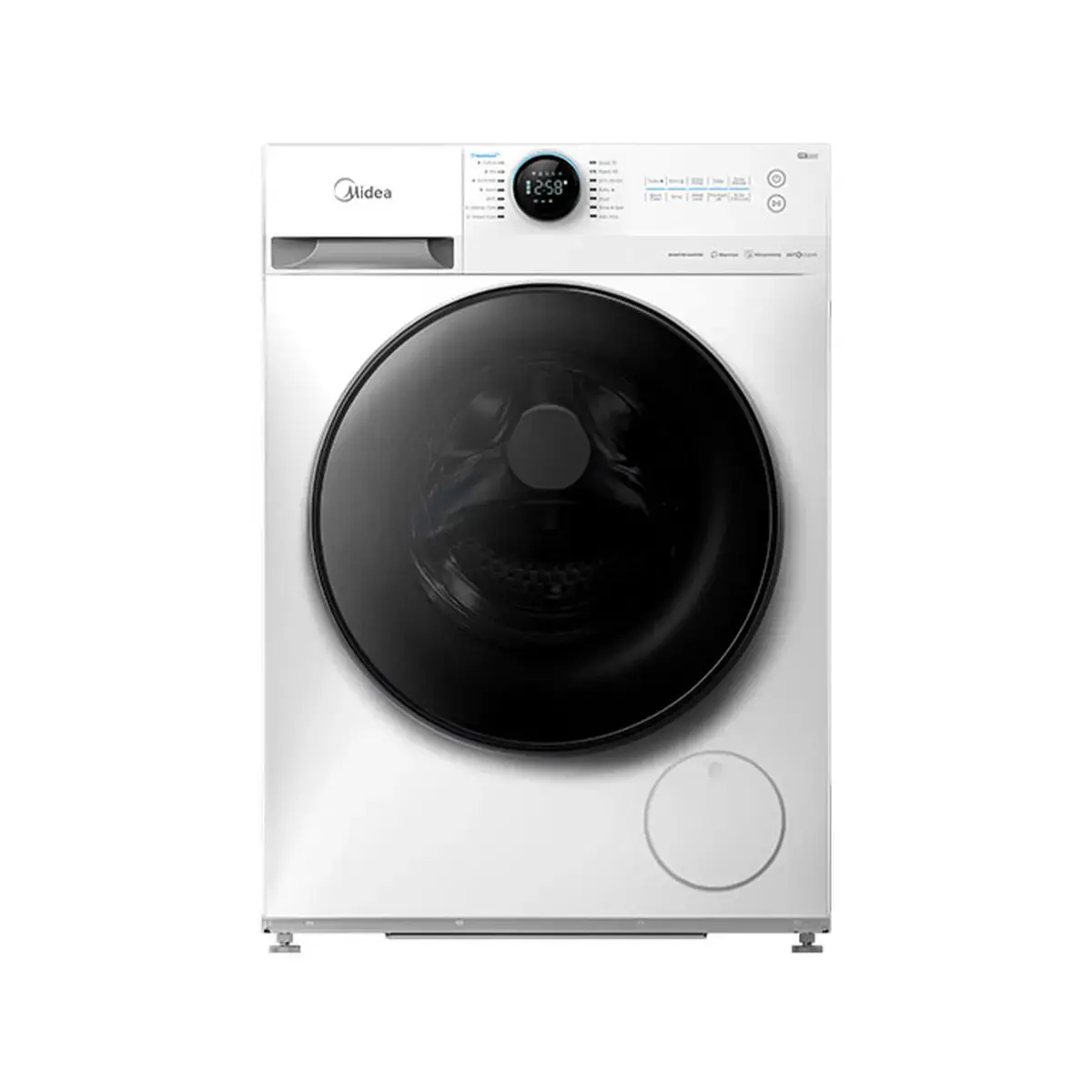 Midea 8kg/6kg 1400spin  Washer Dryer With  Invertor Motor - White