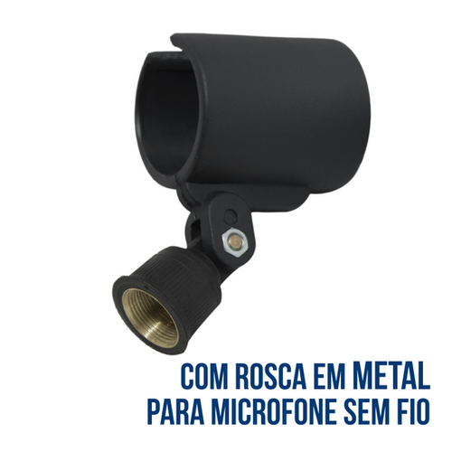 Cachimbo Visão Musical SP-2 para Microfone Sem Fio com Rosca de Metal