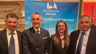 Cerimonia Blue Marina Awards: il Porto di Cetraro premiato a Genova