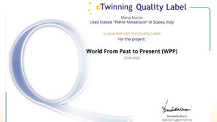 Scalea, certificazione Quality label al Liceo Metastasio
