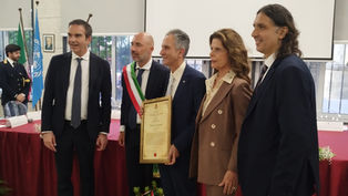 Il cittadino onorario di Diamante, Nicola Leone