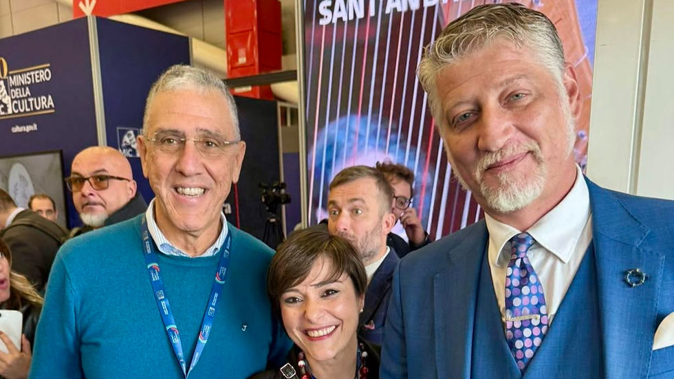 Assemblea Anci il ministro Giuli con il sindaco Russo e l'assessore Alfano