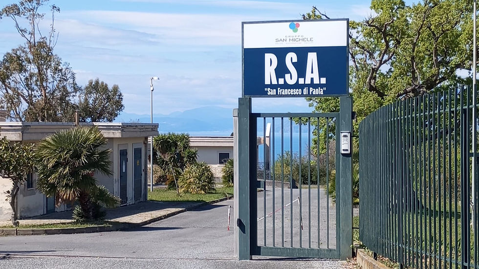 Struttura sanitaria RSA San Francesco di Paola interviene Scutellà