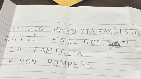 Praia a Mare, lettera intimidatoria al sindaco De Lorenzo