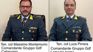 Catanzaro e Lamezia Terme, due nuovi comandanti ai gruppi della Guardia di finanza