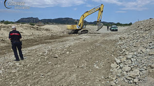 Furto di materiale sul fiume Neto nel crotonese