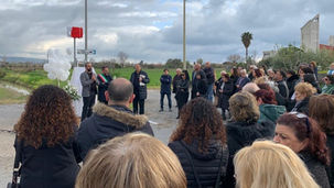 Scalea, inaugurato largo Incoronato, dedicato a Maria Carmen scomparsa prematuramente