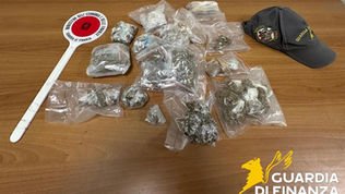 Militari Guardia di Finanza Cosenza operazione antidroga Corigliano-Rossano