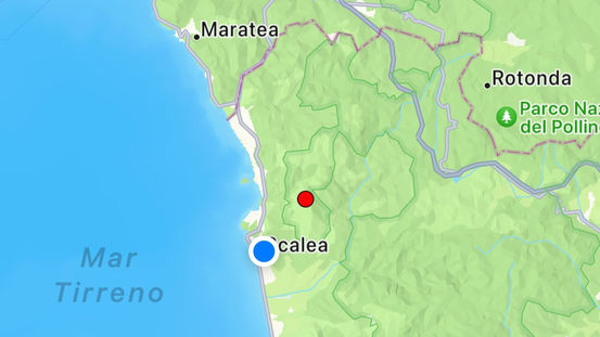 San Nicola Arcella, scossa di terremoto di magnitudo 3.0