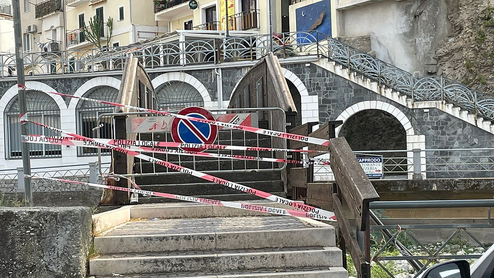 Diamante, ponte pedonale sul Torrente Corvino chiuso: la richiesta di chiarimenti in Consiglio