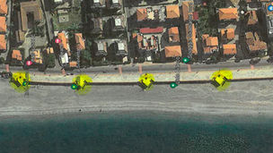 Diamante, nuovi chioschi in viale Glauco e lavori sul lungomare