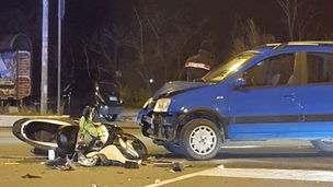 Incidente a Scalea, in via Dalla Chiesa