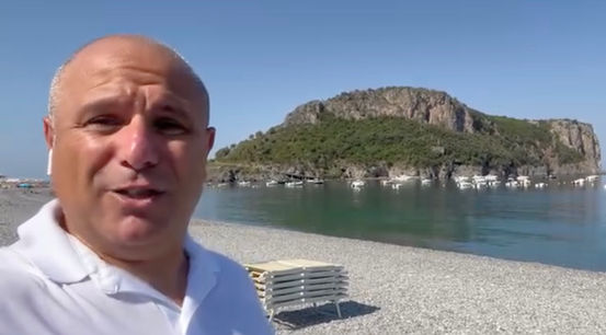 Piano spiaggia a Praia a Mare