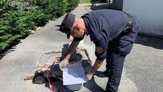 "Archimede": l'attività di indagine dei carabinieri nei vari comuni