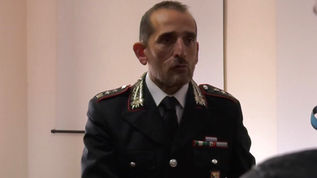 Corigliano Rossano, il Tenente Colonnello Giovinazzo al lavoro nel reparto