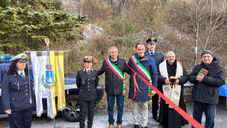 Inaugurazione strada Massadita tra Tortora e Aieta