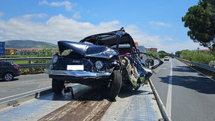 Scalea, grave incidente sulla Statale 18 nei pressi de "La Bruca", deceduto un uomo
