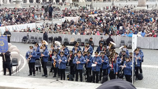 La Banda Musicale Francesco Salerno di Orsomarso dal Papa 