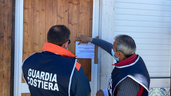 Amantea, accertate occupazioni abusive di demanio marittimo