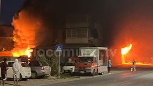Amantea, incendio a Campora san Giovanni