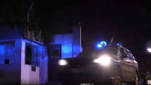 Auto della Polizia di Stato operazione antimafia