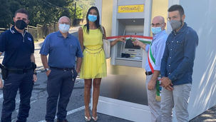 Papasidero, inaugurato il nuovo Atm Postamat
