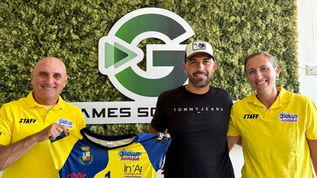 Volley Scalea Mimmo Grillo, Giuseppe Servidio e Clara Aiello