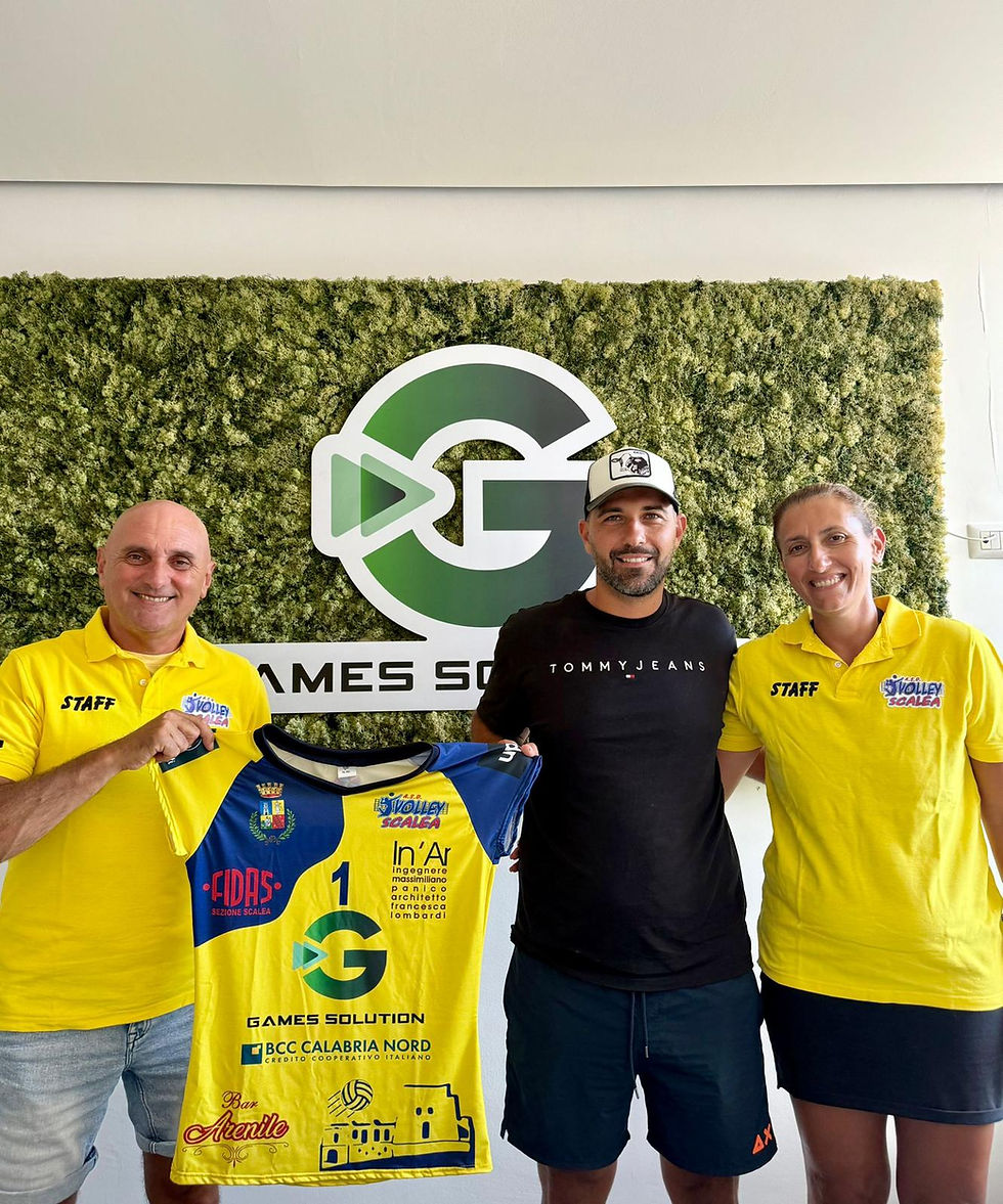 Volley Scalea Mimmo Grillo, Giuseppe Servidio e Clara Aiello