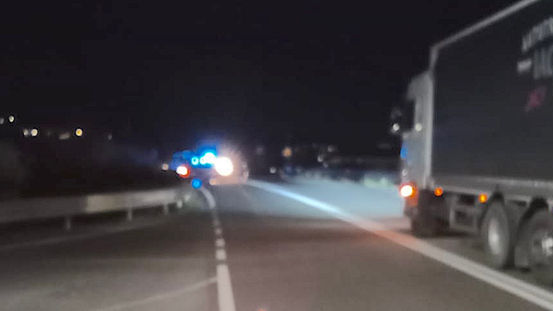 Diamante, incidente sulla statale 18 fra due auto, un ferito lieve