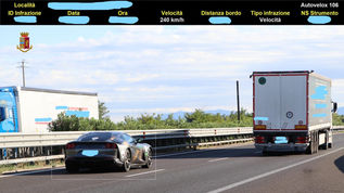 Controllo della velocità: la polizia stradale intensifica i servizi in autostrada e sulla 107