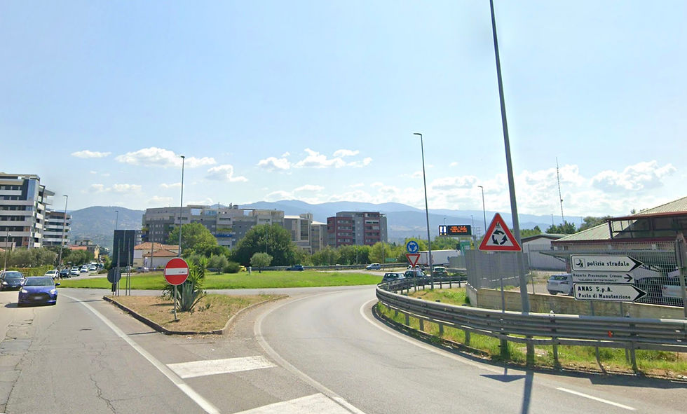 Svincolo Cosenza Nord Settimo di Rende progetto viabilità