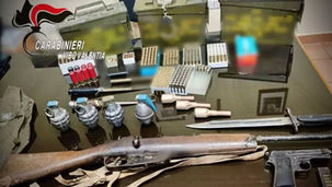 operazione per il sequestro di armi a Zungri