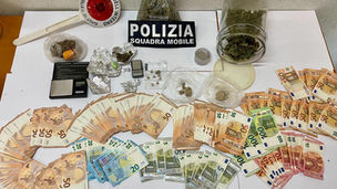 Droga, un arresto della polizia per spaccio di stupefacenti a Lamezia Terme