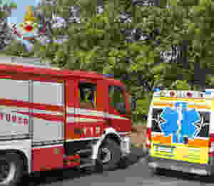 vigili del fuoco e ambulanza