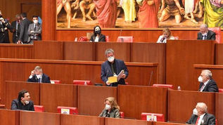 Consiglio regionale, sanità, commissariamento: l'intervento di Spirlì riportato integralmente
