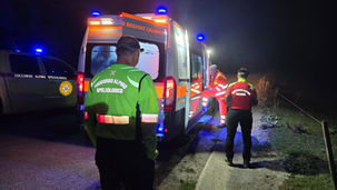 Tecnici del Soccorso Alpino sul Monte Palanuda durante intervento di salvataggio