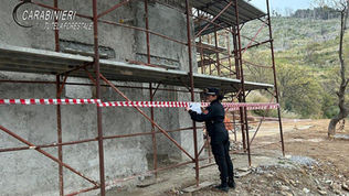 San Nicola Arcella: posto sotto sequestro un fabbricato realizzato in zona sottoposta a vincolo