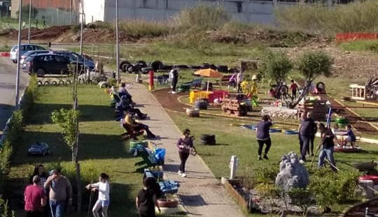 Belvedere, un nuovo parco giochi realizzato dai cittadini