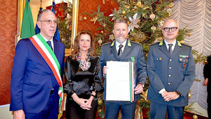 Cerimonia Cavaliere della Repubblica Pino Cristofaro Prefettura Cosenza
