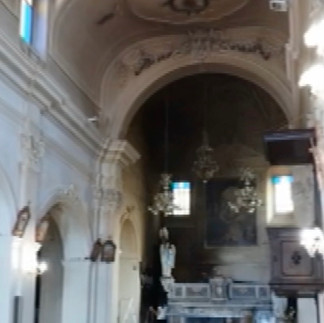 Aieta, rammarico per l'incendio avvenuto alla chiesa della Visitazione