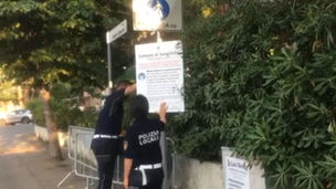 Sangineto, emergenza covid e acqua: la polizia locale intensifica i controlli