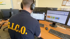  Guardia di Finanza in azione durante l’operazione a Catanzaro