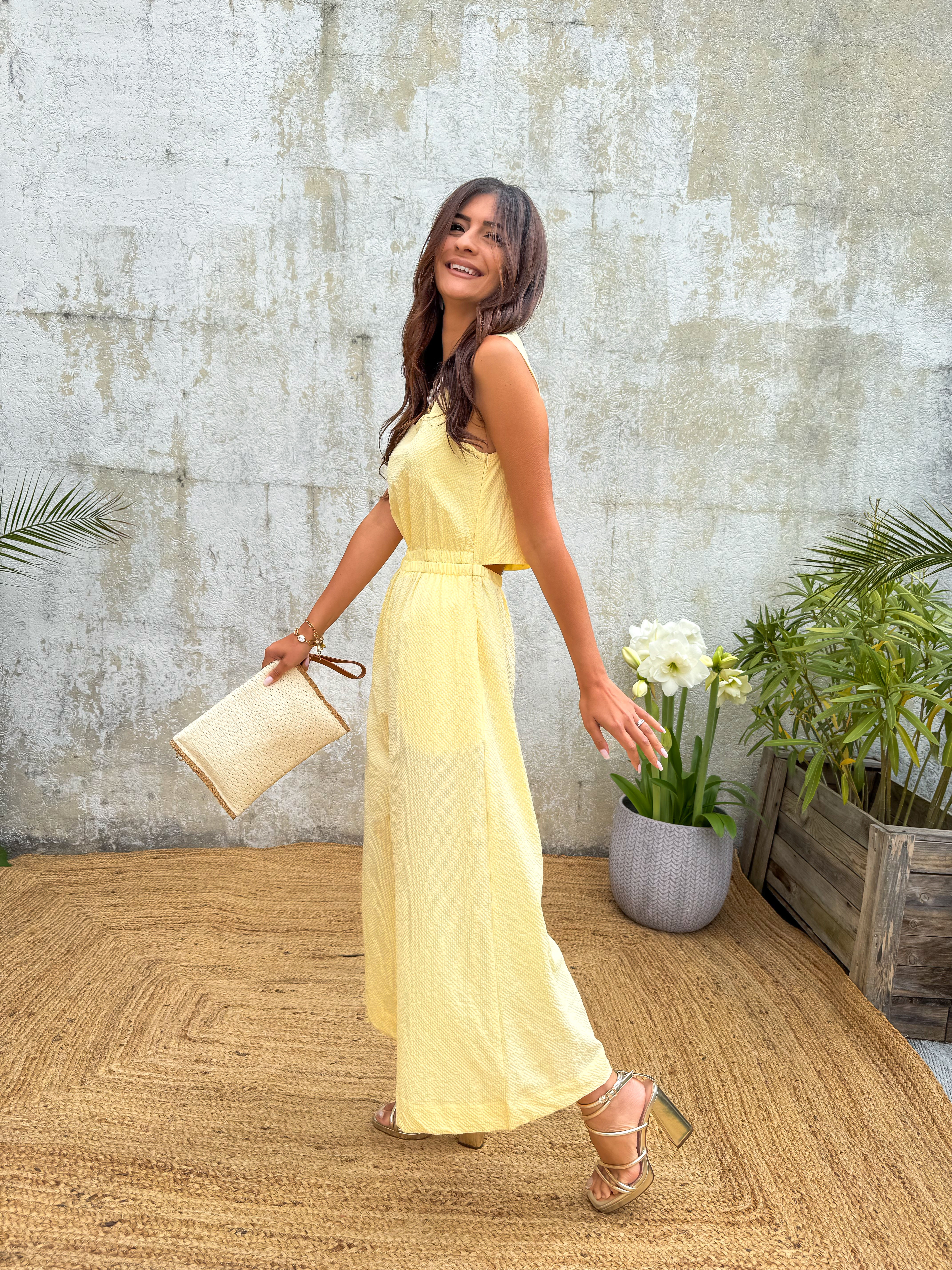 Combinaison Maxence jaune 