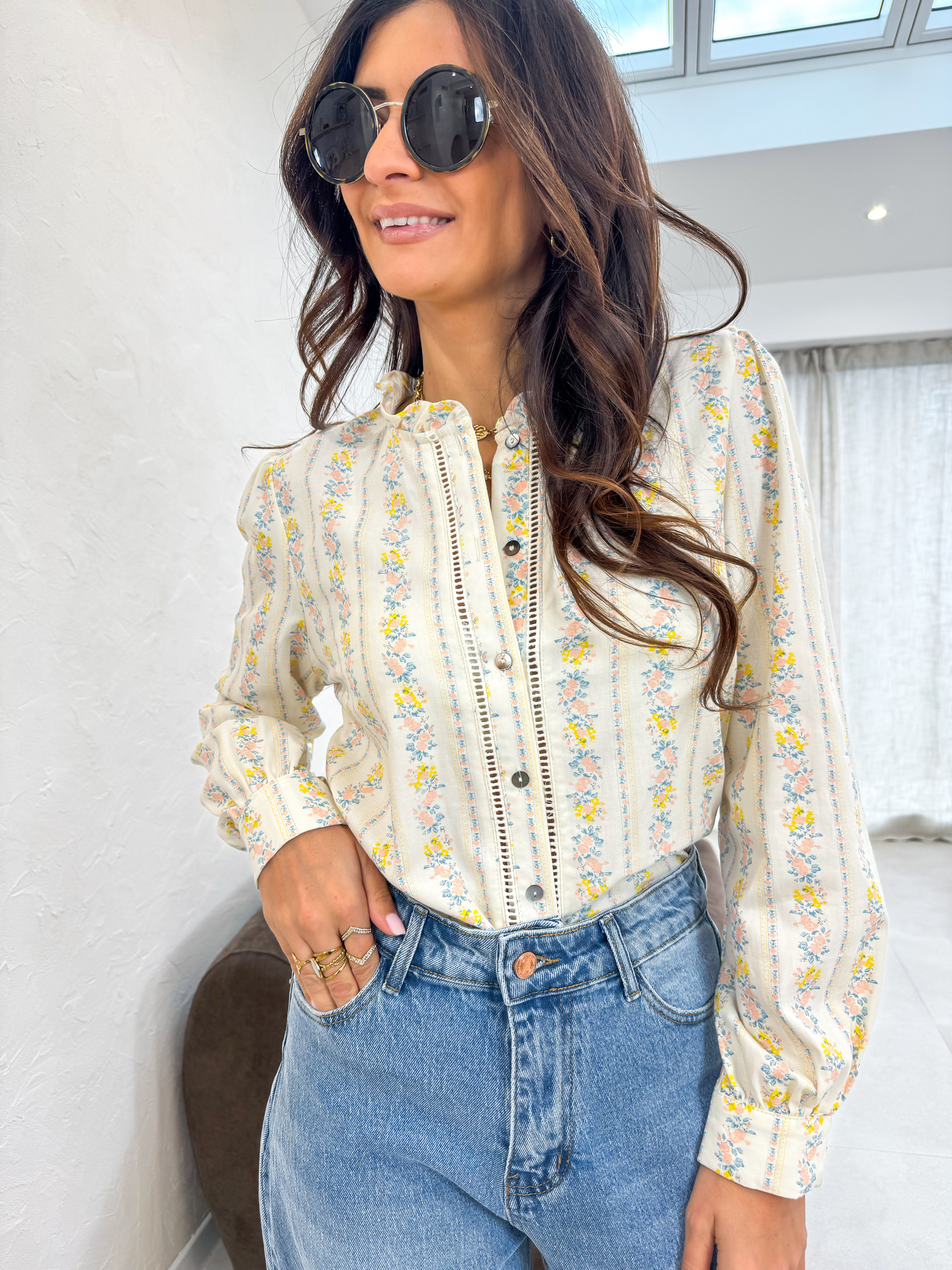 Chemise Sabrina ecru