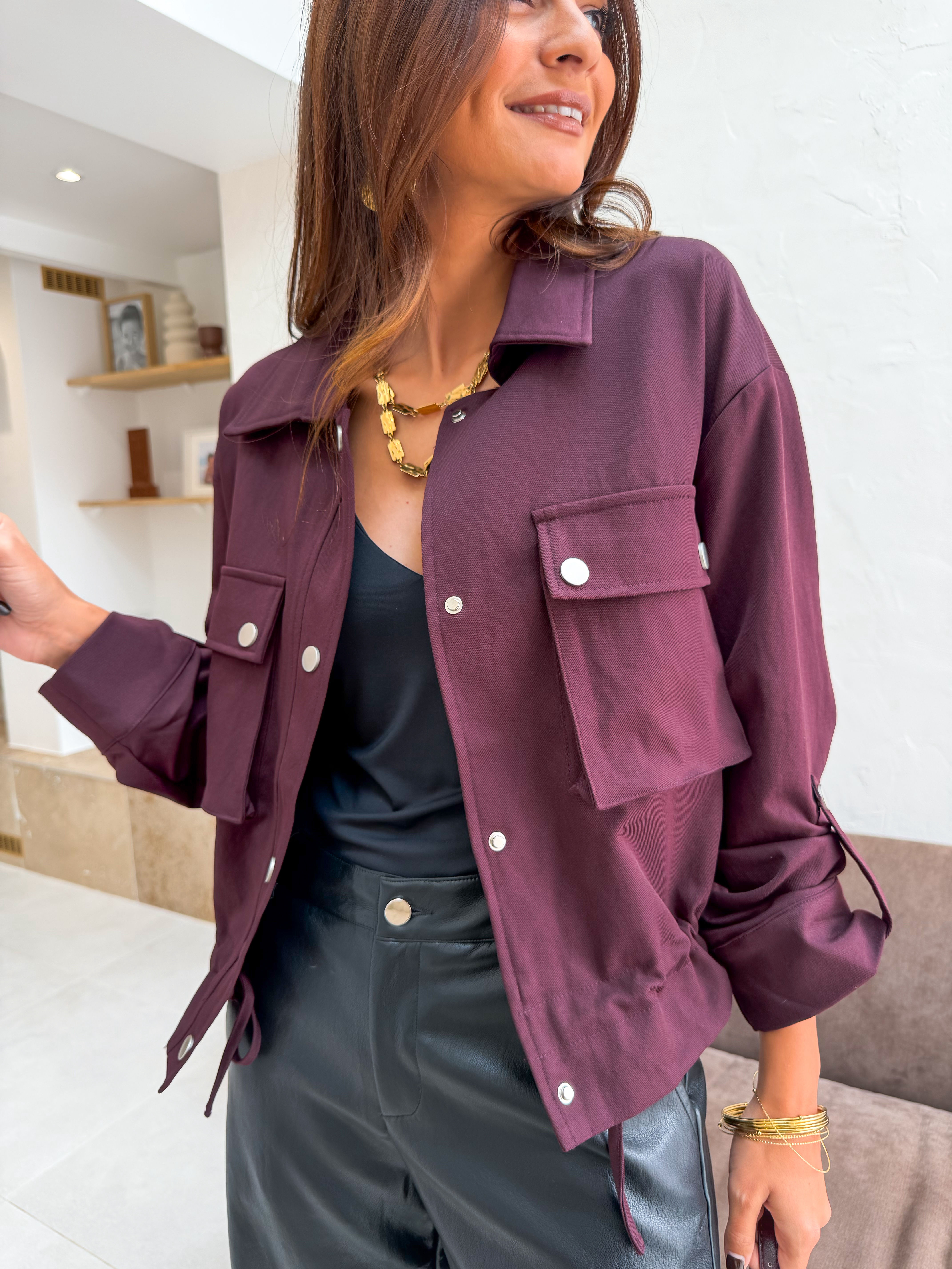 Veste Aldo bordeau