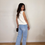 Miniature : Gilet Jeanne beige clair 